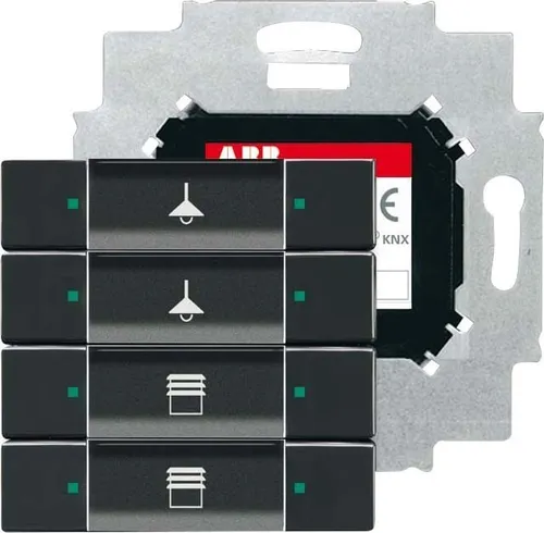 Busch-Jaeger 4-fach Bedienelement 6127/01-81-500