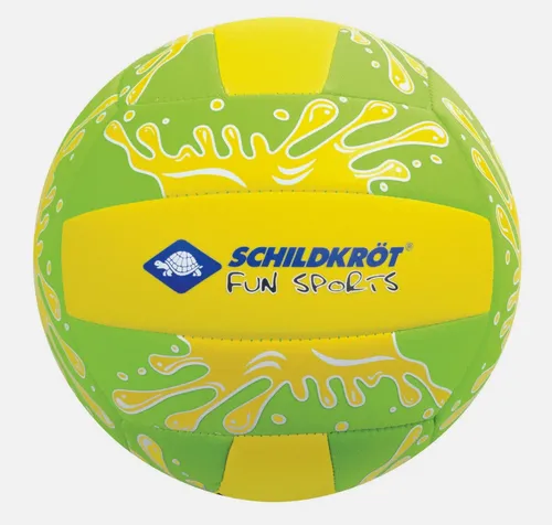 Schildkröt Beachvolleyball Neopren gelb Gr. 5 Beachball, Volleybälle, Wasserball