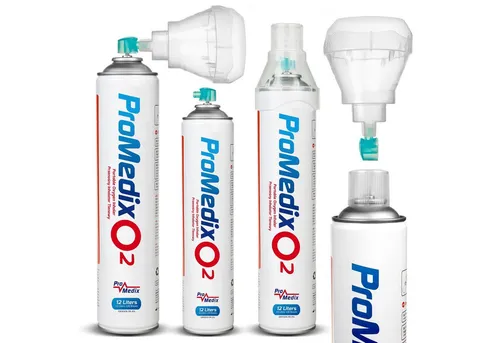 Medizinischer Sauerstoff Atemhilfe Dose 12L o2  inkl. Mundstück Inhalierbar