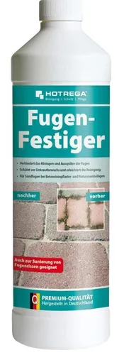 HOTREGA Fugenfestiger Unkrautschutz f. Sandfugen Fugen Pflasterfugen Sand 1000ml