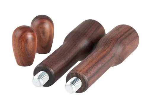 Produktbild Bezzera Siebträger Kit für BZ10 und Unica, 2 Holzgriffe und 2 Knöpfe