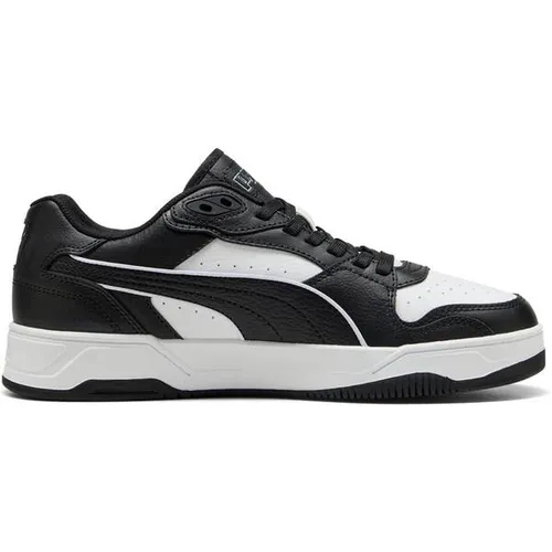 Puma RBD Break Low Sneaker EU 45 - Weiß-Schwarz - Sneaker mit klassischem Design und dämpfender SoftFoam+ Innensohle für höchsten Komfort. Ideal für Streetstyle und Freizeitaktivitäten.