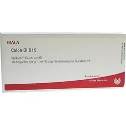 Colon Gl D15 10 ML - Arzneimittel zur Unterstützung bei entzündlichen und degenerativen Erkrankungen des Grimmdarms, fördert die Organ-Bildekräfte und ist ideal bei Colitis und Reizcolon.