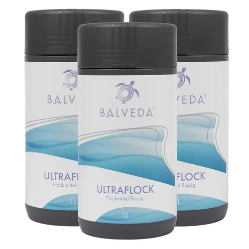 BALVEDA ULTRAFLOCK Flockmittel flüssig 3x 1 L