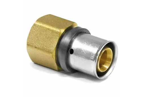 PipeTec Deutschland Steckfitting, Pipetec Press-Übergang von Alu Verbundrohr zu Innengewinde