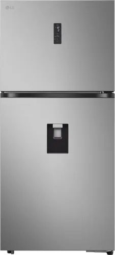 LG GTFV61SEBQD Kühlschrank mit Gefrierfach, 609 l, Silber in silber von LG