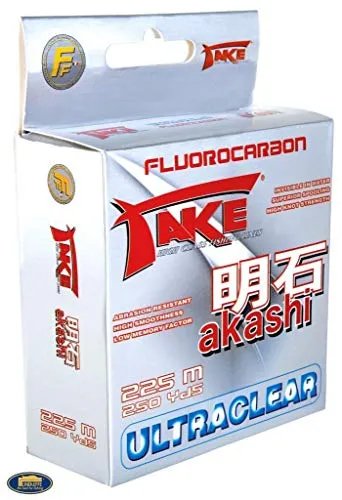 Lineaeffe Take Akashi Fluorocarbon 225m 0,20mm 8,0kg ultraclear