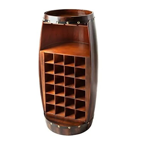 Riess-Ambiente Weinregal BODEGA 97cm coffee