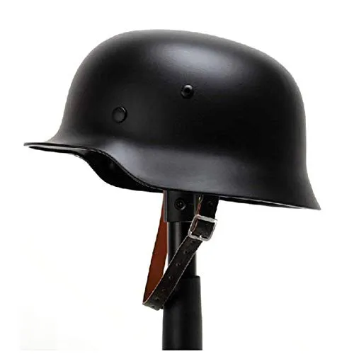 Koyheng WW2 Helm: Deutscher M35 Stahlhelm für den Zweiten Weltkrieg - Helm für militärische Ausbildung und Freizeitaktivitäten, bietet hervorragenden Schutz und hohen Tragekomfort durch spezielles Aufhängungssystem.