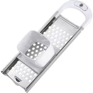 Westmark Spätzlehobel Knöpfle 61122270 - Edelstahl Spätzle-Hobel - Kleingeräte Küche – Ideal für kurze Spätzle, mit praktischem Auflagehaken und spülmaschinengeeignet für einfache Reinigung.