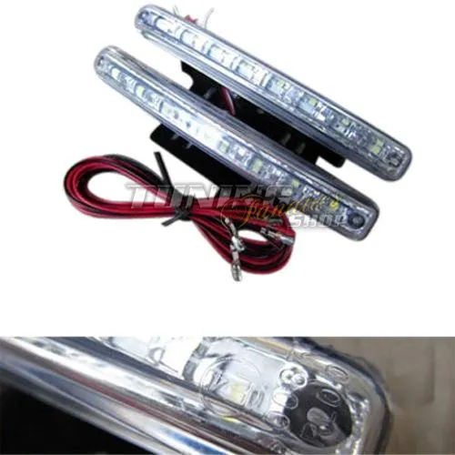 Tagfahrlicht E4 E-Prüfzeichen R87 RL Modul weiß 2x LED SMD 16 Tagfahrleuchten
