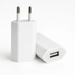 Ladegerät passt für iPhone 13, 13 Mini, 13, Pro Max, 12, 12 Pro, 11, XR, XS, X, 8, 7, 6s, Plus iPad iPod Airpods 5W Charger USB Netzteil - Weiß