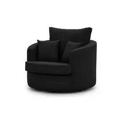 S-STYLE Drehsessel Schwarz - Komfortabler Drehstuhl mit Stil - Der S-STYLE Drehsessel in Schwarz überzeugt durch hohe Materialqualität und stilvolles Design. Ideal für jeden Raum, bietet er Komfort und Flexibilität. Maße: B: 107 cm, H: 94 cm. Profitieren Sie von unserem Willkommens-Gutschein!