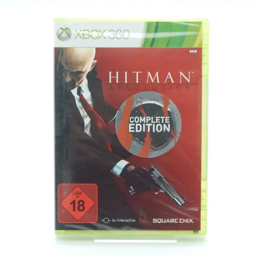 Hitman: Absolution - Complete Edition für Xbox 360 - Action & Abenteuer Spiel von Square Enix, bietet spannende Missionen und packende Story, ideal für Fans von Stealth-Gameplay.