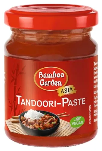 Bamboo Garden Currypaste Tandoori 125 g | Mild-würzig für vielseitige Gerichte