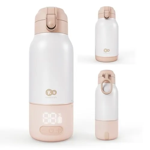 Kinderkraft GAJA Mobiler Flaschenwärmer 2-in-1 Thermoskanne 500 ml