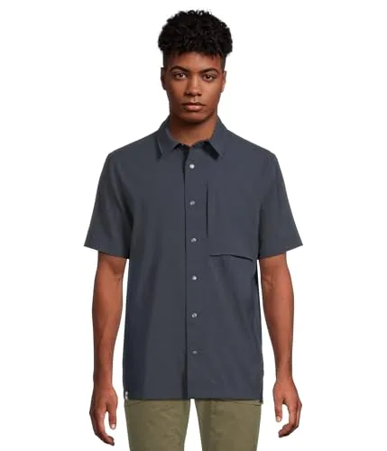 Fjällräven High Coast Pack Shirt SS Herren - Freizeithemden aus leichtem, schnelltrocknendem Material mit UV-Schutz und praktischem Taschen-Design für Outdoor-Aktivitäten und entspannte Tage.