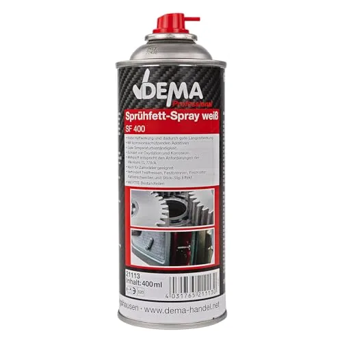 Sprühfett PROFESSIONAL weiß Spray 400 ml Schmierfett Haftfett Universalschmiermittel