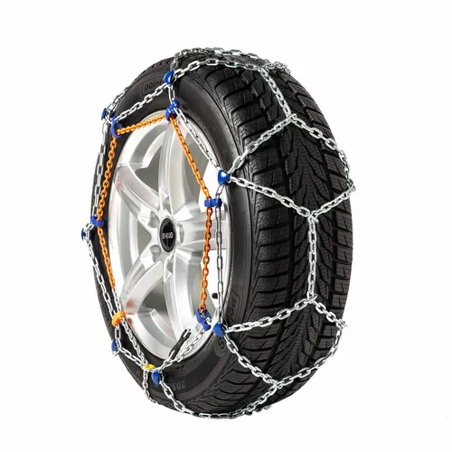 RUD Schneeketten RUDmatic CLASSIC, Gr. 0095 - Gewerblicher Lastwagen Schneeketten, einfache Montage, TÜV-Süd und Ö-Norm zertifiziert, ideal für Heck- und Frontantrieb, passend für zahlreiche Reifengrößen.