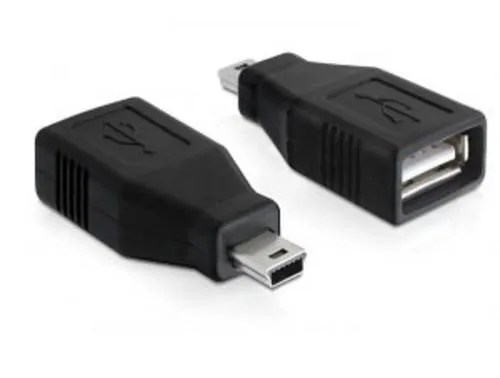 Delock USB 2.0 Adapter [1x Mini-USB - 1x USB 2.0 Buchse A] 65277