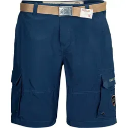 G.I.G.A. DX Bermudas GS 38 MN BRMDS dunkelblau - Modische G.I.G.A. DX Herren-Bermuda für Freizeit & Outdoor. Robuster Baumwoll-Polyamid-Mix sorgt für hohen Tragekomfort und Strapazierfähigkeit. Praktische Taschen und Gürtel inklusive – ideal für warme Tage!