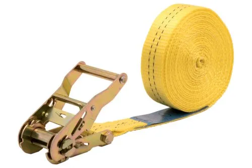 wolfcraft 3277000 1 Ratschen-Bandspanner (Spannkraft 4.000 kg) 8 m