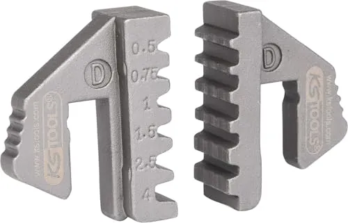 KS Tools Crimp-Einsätze für Aderendhülsen, Ø 0,5 - 4mm - KFZ-Werkzeuge: Hochwertige Crimp-Einsätze für präzise Verbindungen von Aderendhülsen, ideal für professionelle Anwendungen.