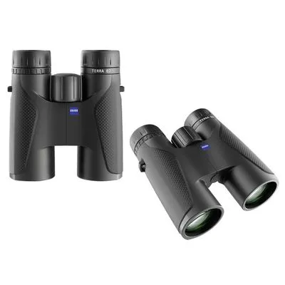 ZEISS Jumelles Terra ED Noire 10X42 T* - Ferngläser mit hochwertiger ED-Optik für brillante Bildqualität und hervorragende Lichtdurchlässigkeit, ideal für Naturbeobachtungen.