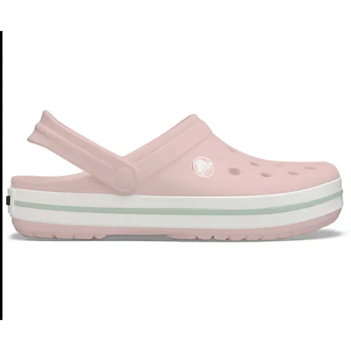 Crocs Unisex Erwachsene Crocband Clog, Quartz, 36/37 EU - Clogs & Pantoletten für Herren, auffälliger Streifen, einfach zu reinigen und schnelltrocknend mit kippbarem Fersenriemen für sicheren Sitz