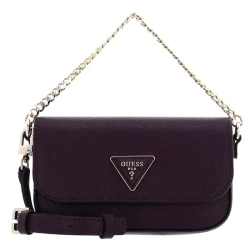 GUESS Brynlee Micro Mini Flap Plum
