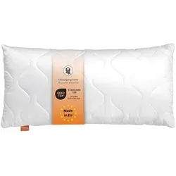 Kopfkissen 50 x 90 cm, Schlafkissen, 100% Mikrofaser, für Allergiker geeignet, sleepling Basic 100 - Weiß