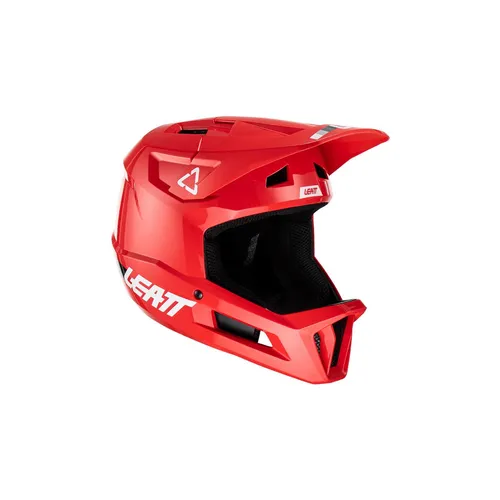 Leatt Helmet MTB Gravity 1.0 Fire XL - Hochwertiger MTB-Helm für maximale Sicherheit bei Downhill und Trail-Fahrten. Mit innovativer 360°-Turbinen-Technologie für verbesserten Aufprallschutz und optimaler Belüftung. Ideal für anspruchsvolle Biker.