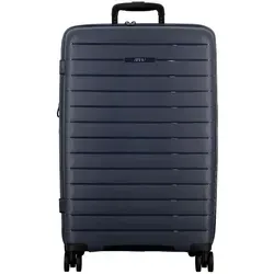 Jump Striper 4 Rollen Trolley 68 cm mit Dehnfalte blau