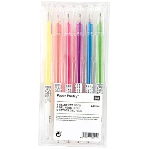 Gelstifte-Set Neon