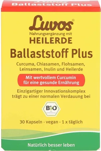 Luvos Heilerde Bio Ballaststoff Plus Kapseln