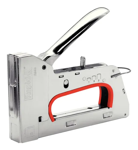 Rapid Handtacker R353 Ergonomic Blister - 20511250 - Ergonomischer Handtacker für müheloses Tackern, ideal für Heimwerker und Profis.