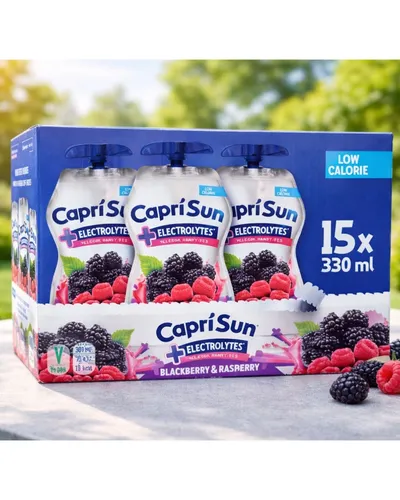 Capri-Sun Electrolyte Blackberry Raspberry 330ml