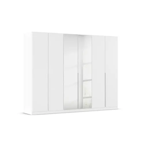 Rauch Möbel Alabama, Kleiderschrank, Farbe Weiß, Breite 271 cm