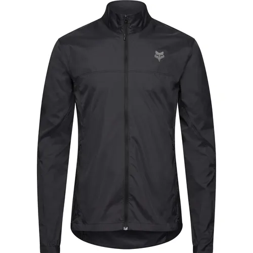 Fox Ranger Wind Herren Bikejacke - Schwarz - XL - Fahrradbekleidung für Herren, winddicht und atmungsaktiv, ideal für alle Wetterbedingungen beim Radfahren.