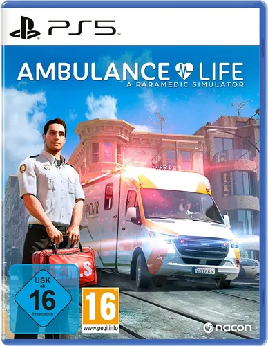 Ambulance Life A Paramedic Simulator - PS5 [EU Version] - VR-Spiel für echte Lebensretter: Erlebe spannende Notfälle in 3 einzigartigen Bezirken, meistere 36 verschiedene Situationen und nutze 17 medizinische Instrumente für realistische Rettungseinsätze.