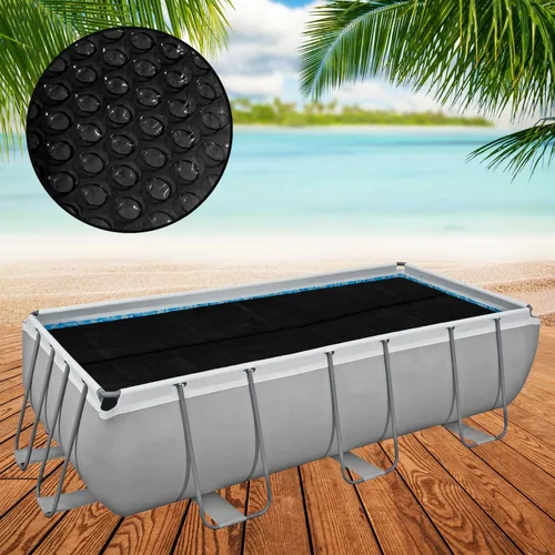 PoolSun Solarplane 115µm 260x160cm Solarfolie Poolplane Poolheizung Pool Plane