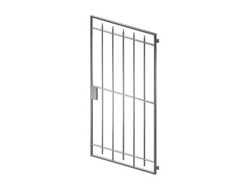 Gartentor Ergo Metalltor Eingangstor Pforte Rechteck verzinkt Tor 960x1990