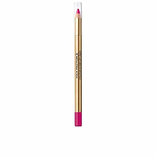 Max Factor Colour Elixir Lipliner, 40 Pink Kiss, Lipliner für ideal definierte Lippen, mit geschmeidiger Textur und mattem Finish, verlängert die Haltbarkeit des Lippenstifts, 5 g, 1 Stück (1er Pack）