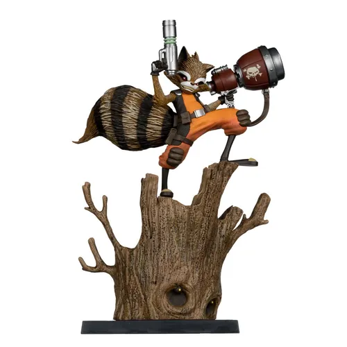 McFarlane Toys - Rocket Raccoon: A Chasing Tale #1 - Marvel Maßstabsmodell - Detailgetreues 1:6 Maßstabsmodell von Rocket Raccoon, ideal für Sammler und Fans. Originalverpackt und bereit für die Präsentation!