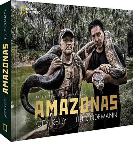 Produktbild Bildband: Amazonas – Reise zum Rio Javari: Till Lindemann und Joey Kelly befahren mit dem Kanu den Grenzfluss zwischen Kolumbien, Brasilien und Peru auf der Suche nach dem »Mythos Amazonas«
