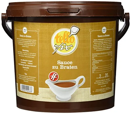 tellofix Sauce zu Braten, 1er Pack (1 x 2 kg) von tellofix