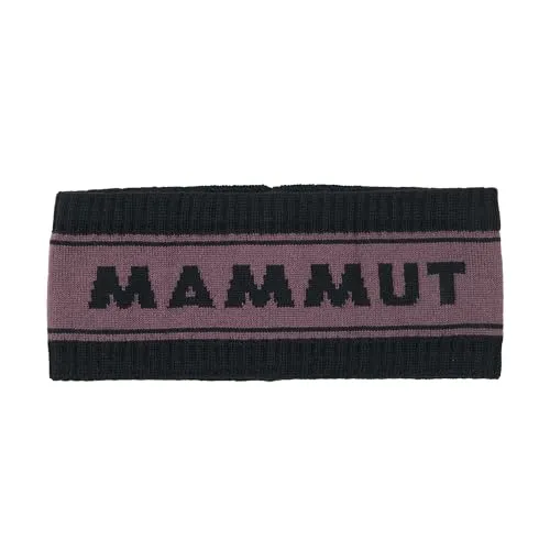 Mammut Peaks Stirnband, Schwarz-Flux, Einheitsgröße - Mützen & Stirnbänder für Skitourengeher – Hält warm bei Wind und Wetter, mit antibakterieller Woll-Acryl-Mischung für langanhaltenden Komfort und frischen Geruch.