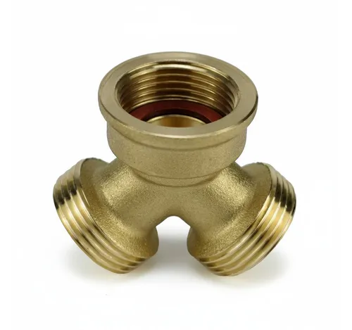 Trinkwasserladen Vorfilter, 2-Wege Verteiler Y-Stück 3/4
