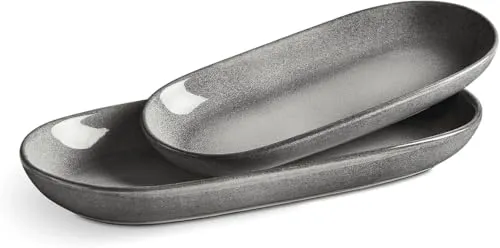 SPRINGLANE Servierplatte Misty Cliff 2er-Set von Springlane