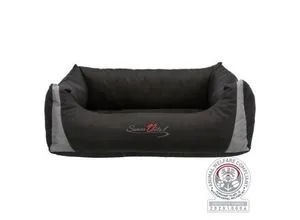 Trixie Vital Hundebett Samoa, rechteckig, Schwarz in schwarz von Trixie